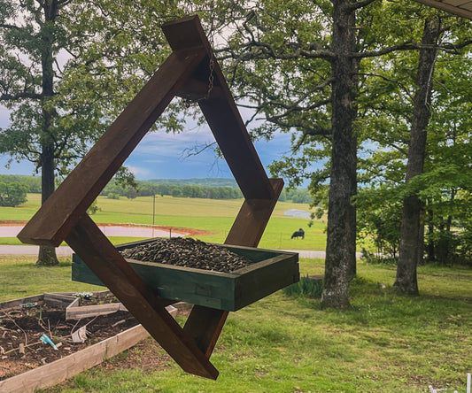Bird Feeder, Geometric